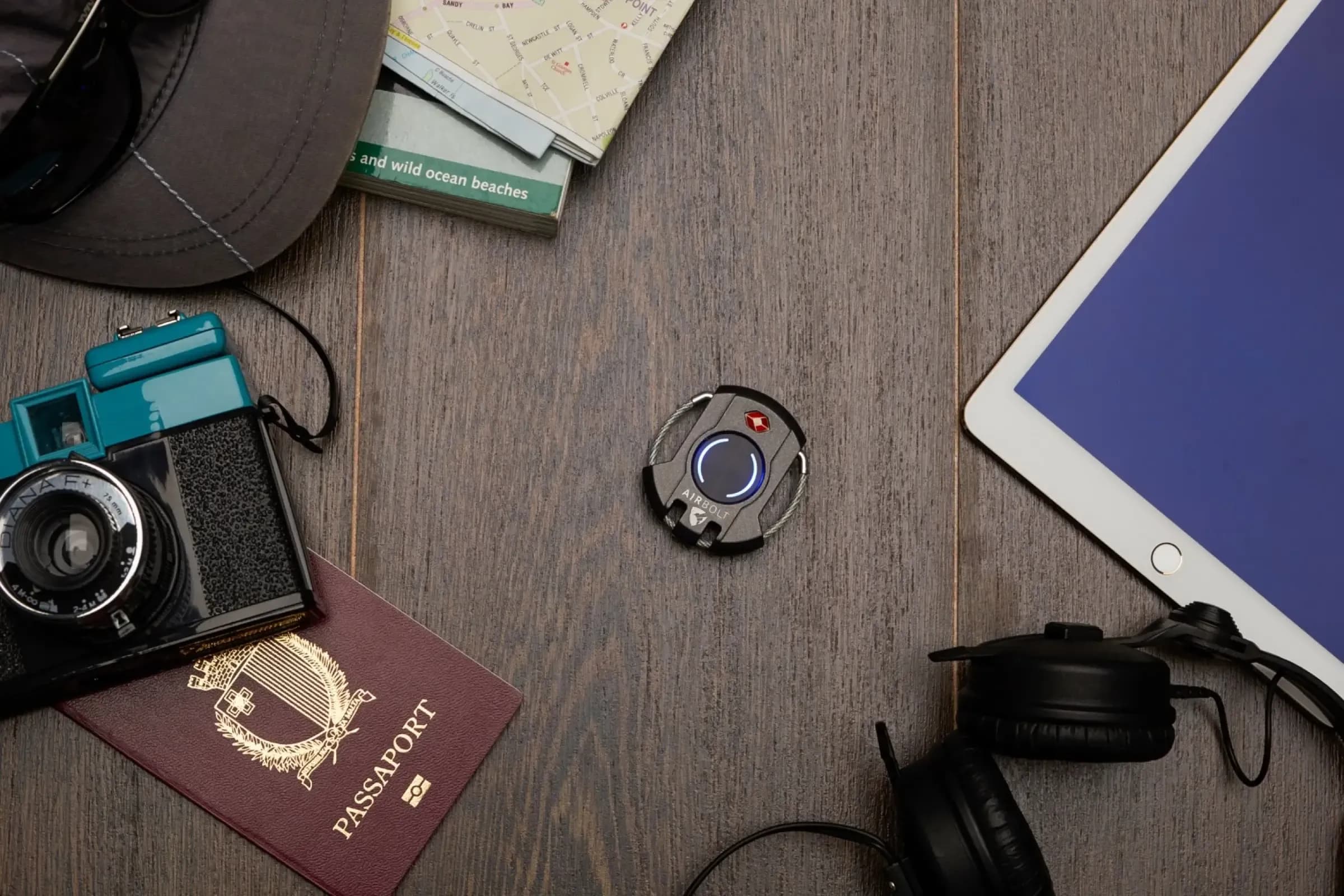 AirBolt travel lock offers smart features and keyless access