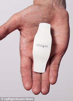 New device which vibrates when you slouch aims to improve posture and prevent back pain