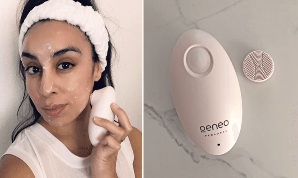 I Tried The Geneo Personal Facial Cleansing Device & It Was Just As Good As A Celebrity Facial