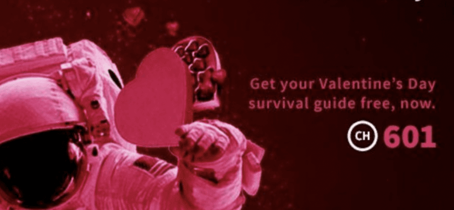 Pluto TV's Valentine's Day Survival Guide is Perfect for V-Day at Home
