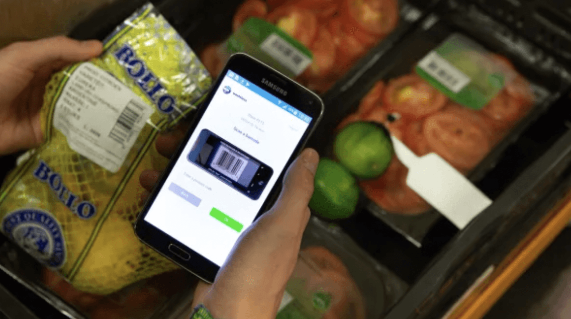 These electronic price tags lower the cost of groceries as they get older