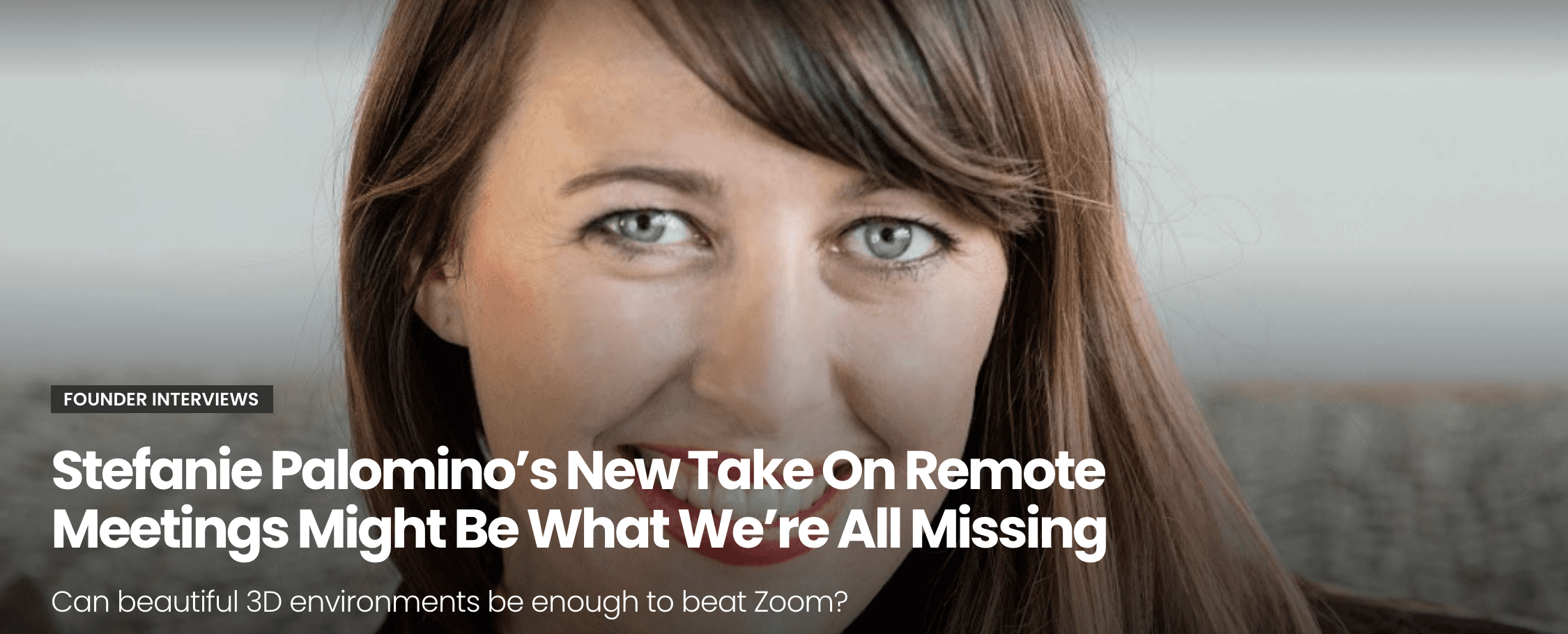 Stefanie Palomino’s New Take On Remote Meetings Might Be What We’re All Missing