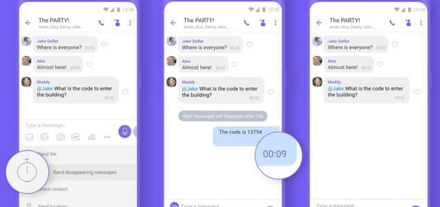 Viber rolls out disappearing messages feature in group chats