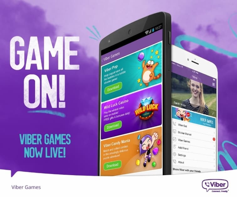 Viber Debuts Social Gaming Feature