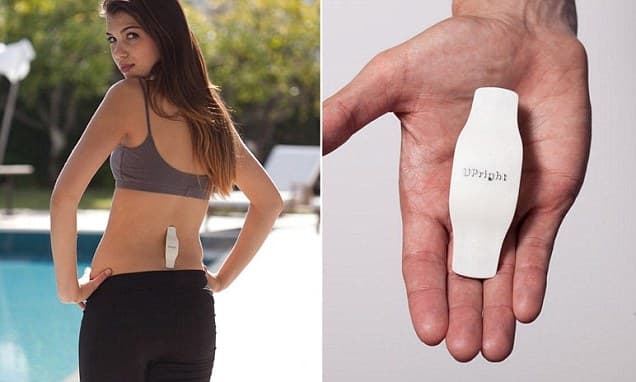 New device which vibrates when you slouch aims to improve posture and prevent back pain