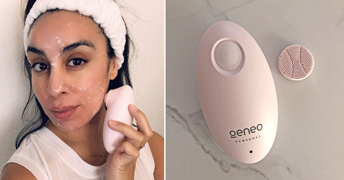 I Tried The Geneo Personal Facial Cleansing Device & It Was Just As Good As A Celebrity Facial