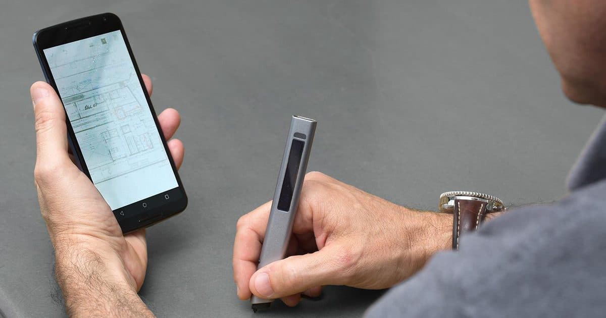 Make any surface your virtual canvas with this 3D laser smartpen