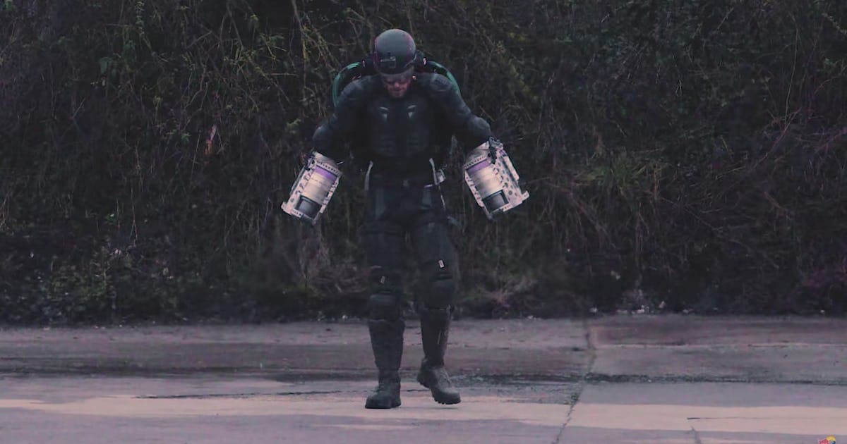 Why Richard Browning Built His Real-Life Iron Man Jet Pack Suit