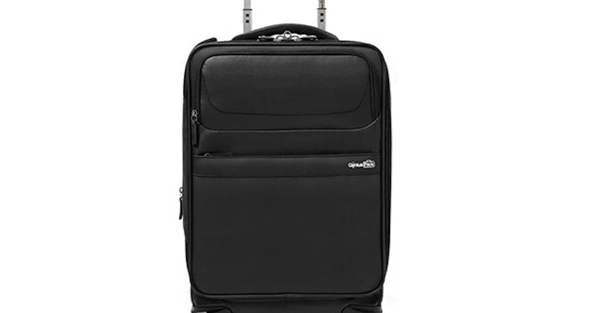 Genius Pack G4 Carry-on Spinner Case Is the Only Carry-on Bag You