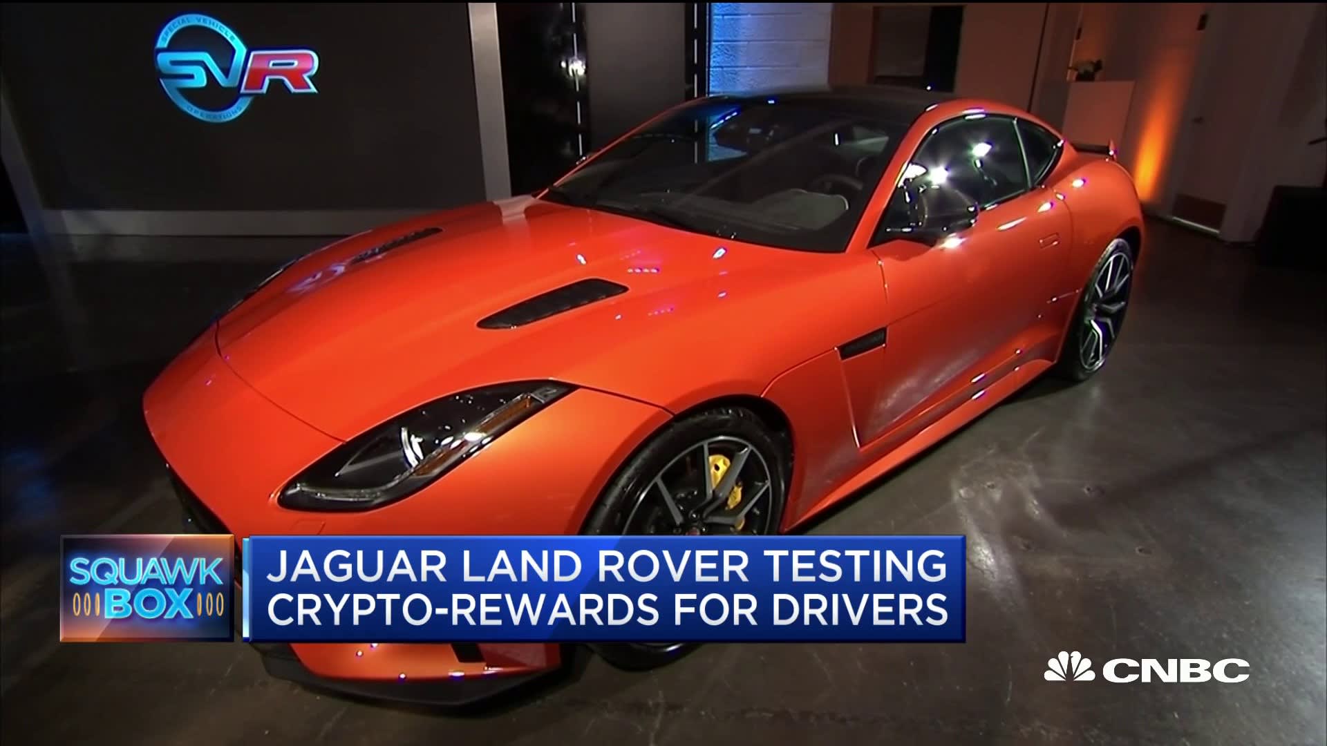 Jaguar Land Rover is testing Crypto rewards for drivers