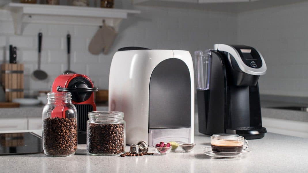 Coffee lovers can blend their own single-serve capsules with Capsulier