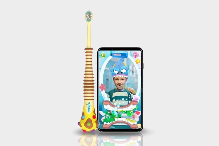 Kolibree's Magik Toothbrush connects to iPhone, turns dental hygiene into an AR game | AppleInsider