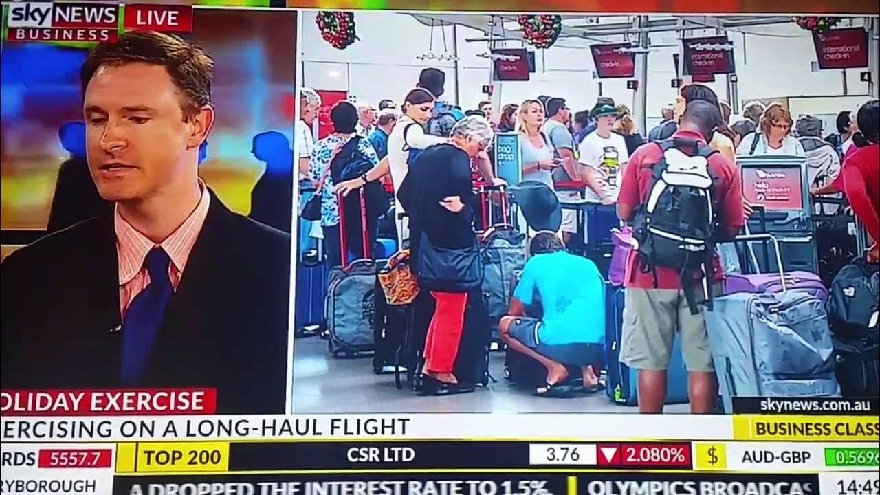 For Travel Daily, guest spot on Sky Business News #BizClass segment