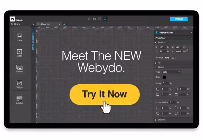 Webydo 2.0 offers a ‘Full White Label’ solution for professional Web designers