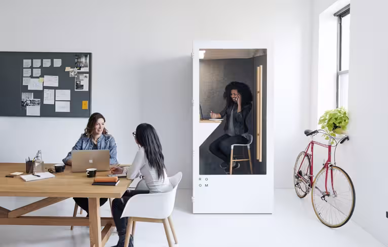 This eco-friendly phone booth solves the biggest problem with open plan offices